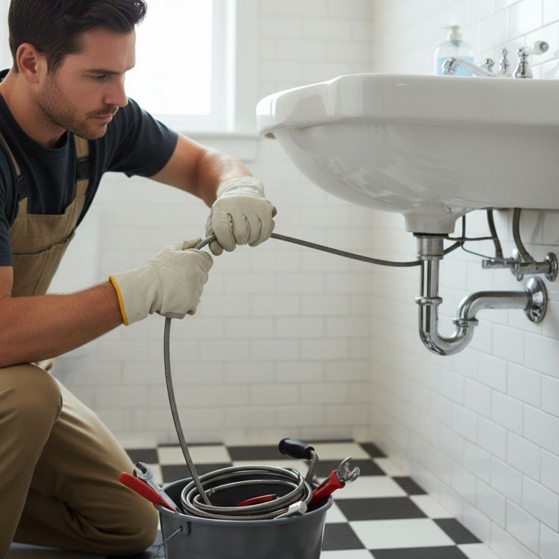 Bathroom Drain Installation