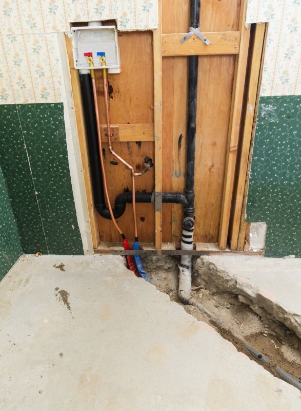 Rough Plumbing Installation detail